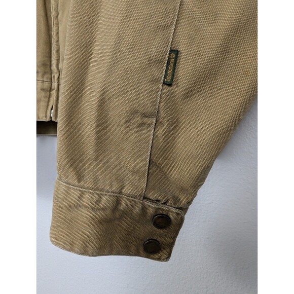 Timberland Weathergear Vintage Y2K 2003 Tan Cotton Canvas 11450 Work Jacket Sz M - Picture 7 of 16